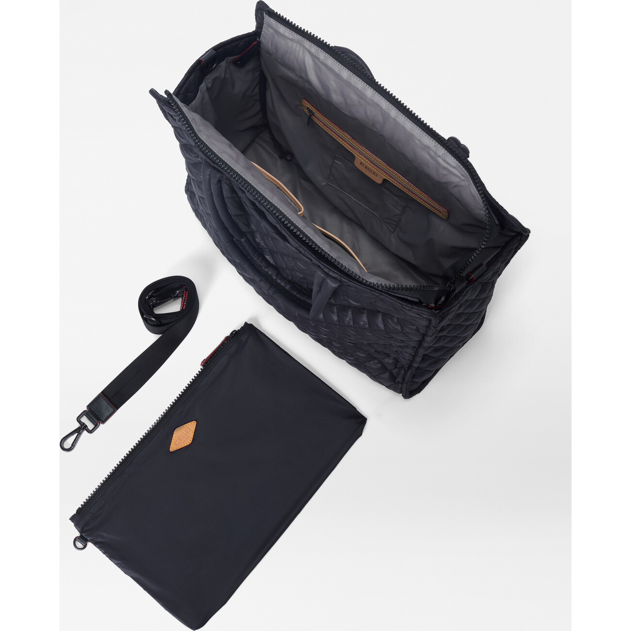 Women's Large Box Tote, Black - MZ Wallace Bags & Luggage