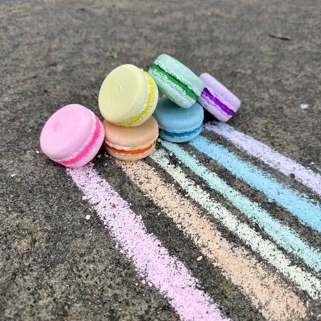 TWEE Petite Macarons Handmade  Chalk - Bubbles/Chalk - 2