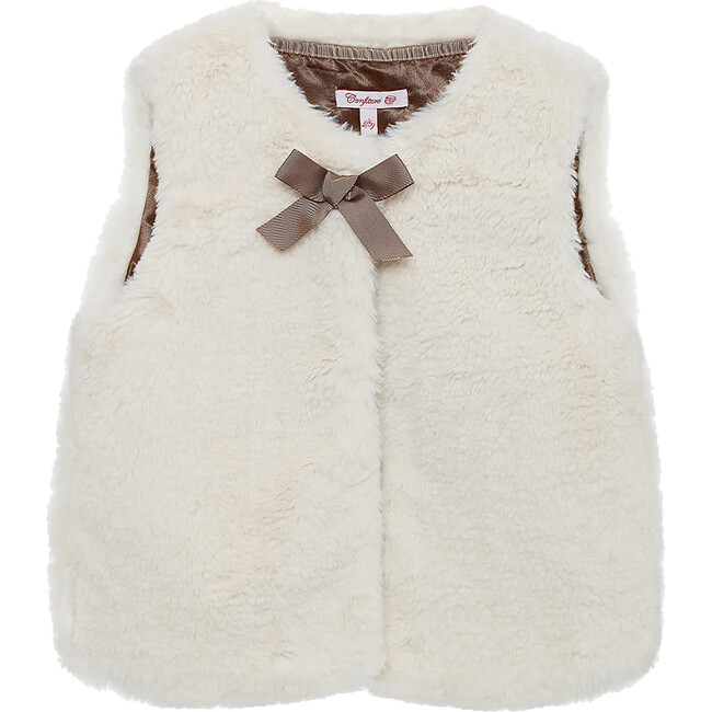 Millie Gilet, Winter White - Coats - 1