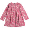 Woodland Bunny Pretty Collar Dress, Berry - Dresses - 2 - thumbnail