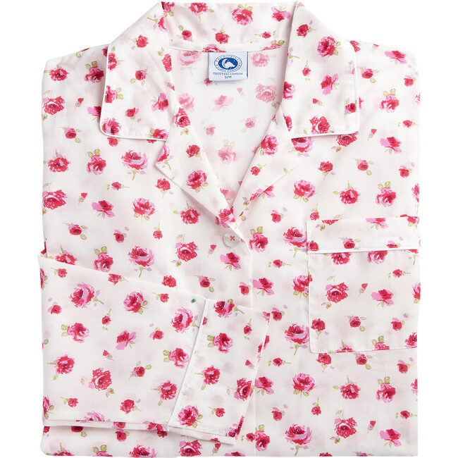 Mommy Rosa Pajama, Pink Rose - Pajamas - 3