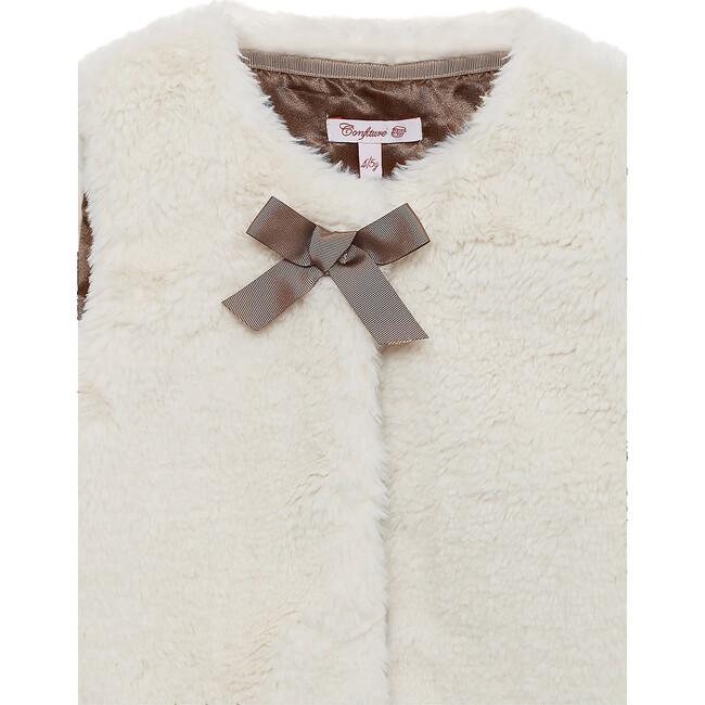 Millie Gilet, Winter White - Coats - 3