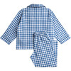 Henry Car Pajama, Denim Gingham - Pajamas - 2