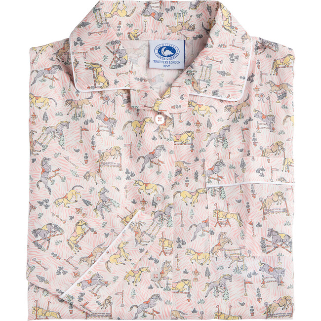Liberty Print Gymkhana Pajama, Pink - Pajamas - 2