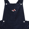 Little Alfie Vintage Car Bib Shorts, Navy - Rompers - 3