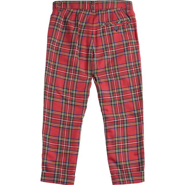 Donald Trousers, Red Tartan - Pants - 2