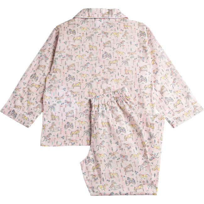 Liberty Print Gymkhana Pajama, Pink - Pajamas - 3
