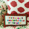 Most Wonderful Time Needlepoint Pillow - Decorative Pillows - 2