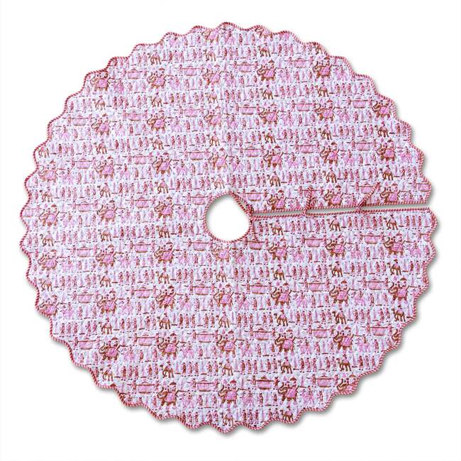 Grand Caravan Christmas Tree Skirt - Tree Skirts - 1