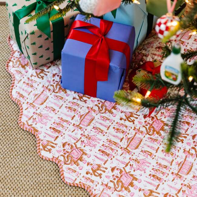 Grand Caravan Christmas Tree Skirt - Tree Skirts - 2
