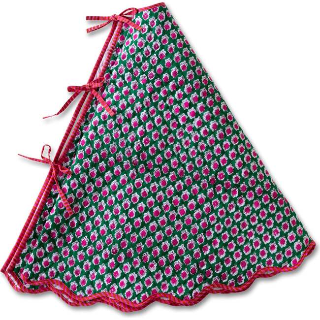 Beatrice Christmas Tree Skirt - Tree Skirts - 4