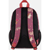 Toddler Backpack, Purple Little Cats Print - Backpacks - 3