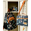 Toddler Backpack, Black With Dinosaurs Print - Backpacks - 2
