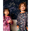 School Apron, Black With Dinosaurs Print - Art Supplies - 3