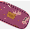 Pencil Case, Purple Little Cats Print - School Supplies - 4