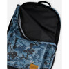 Kids Backpack, Blue And Black Cartography - Backpacks - 4