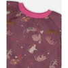 School Apron, Purple Little Cats Print - Art Supplies - 5