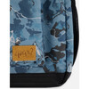Kids Backpack, Blue And Black Cartography - Backpacks - 6