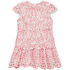 Zoe Short Sleeve Embroidered Dress (Baby), Peach - Dresses - 2