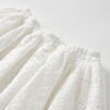 Alegra Embroidered Skirt, Ivory - Skirts - 4