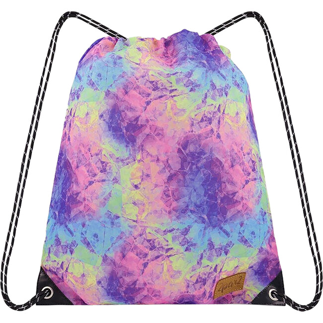 Drawstring Gym Bag, Rainbow Print