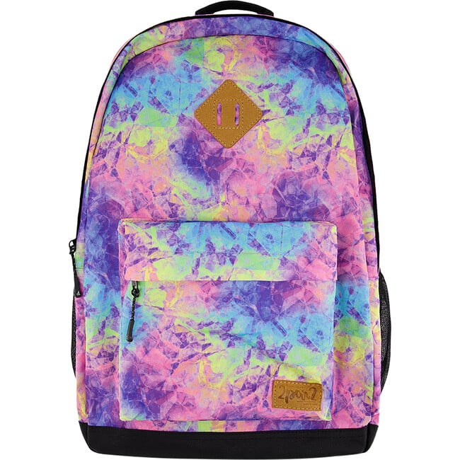 Kids Backpack, Rainbow Print - Backpacks - 1
