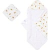 Hooded Towel Set, Cheetah - Bath Towels - 1 - thumbnail