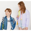 Colorblock Backpack With Patches, Multi - Backpacks - 3
