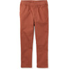 Timeless Stretch Twill Pants, Brown - Pants - 1 - thumbnail