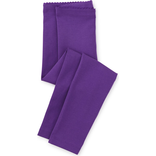 Solid Leggings, Purple