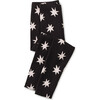 Printed Leggings, Black Stars - Leggings - 1 - thumbnail