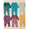 Ruffle Sleeve Baby Romper, Green - Rompers - 5