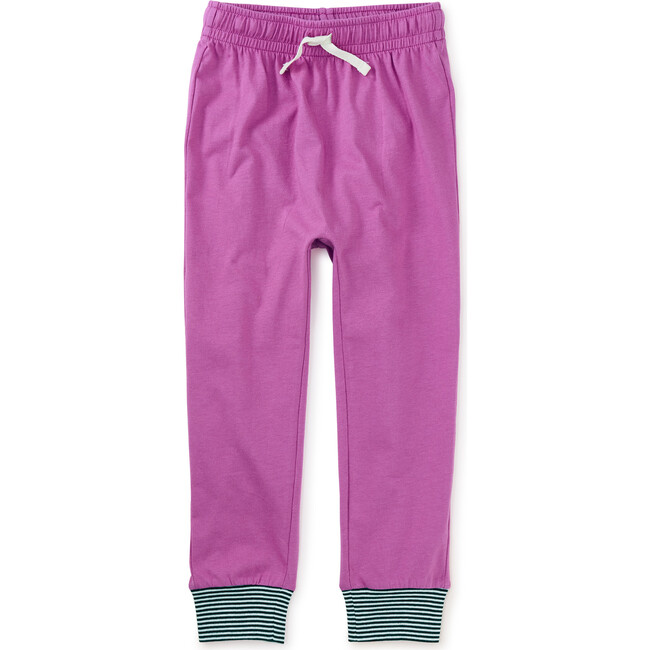 Solid Everyday Joggers, Purple - Pants - 1