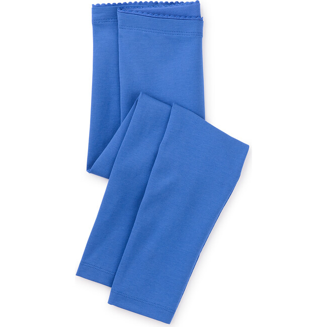 Solid Leggings, Blue