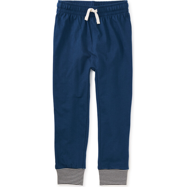 Solid Everyday Joggers, Blue - Pants - 1