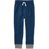 Solid Everyday Joggers, Blue - Pants - 1 - thumbnail