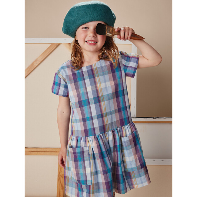 Pocketful of Fun Dress, Plaid - Dresses - 4