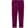 Playwear Jeggings, Burgundy - Pants - 1 - thumbnail