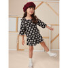 Pleated Jersey Skirt, Black Bows - Skirts - 6