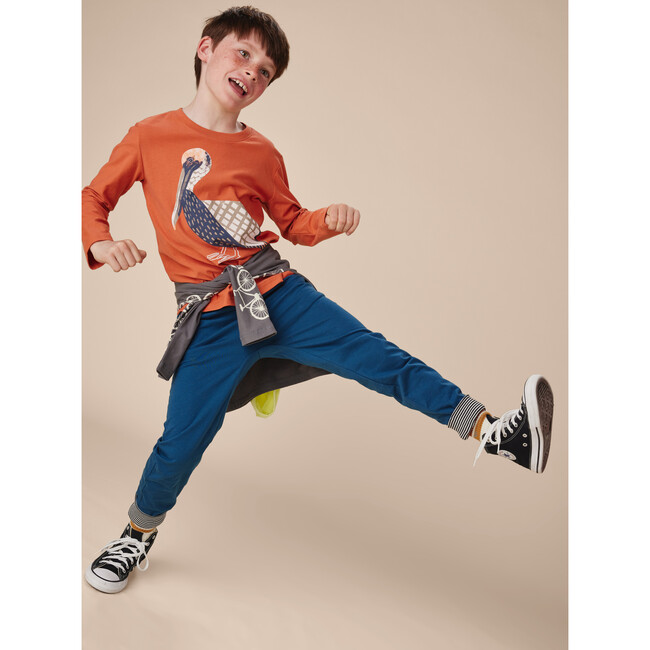 Pelican Graphic Tee, Orange - T-Shirts - 4