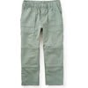 French Terry Playwear Pants, Green - Pants - 1 - thumbnail