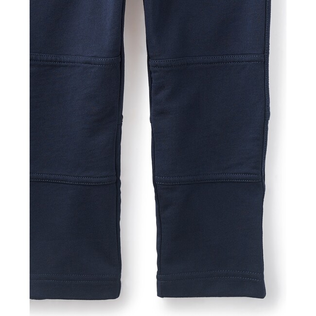 French Terry Playwear Pants, Blue - Pants - 3