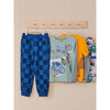 Going Places Joggers, Blue - Pants - 3