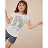 C'est La Vie Tunic Top, White - T-Shirts - 7