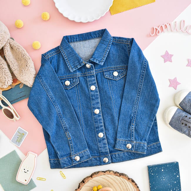 Liberty of London Children's Personalised Denim Jacket - Jackets - 5