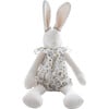 Small Josephine The Rabbit, Beige And Floral - Plush - 1 - thumbnail