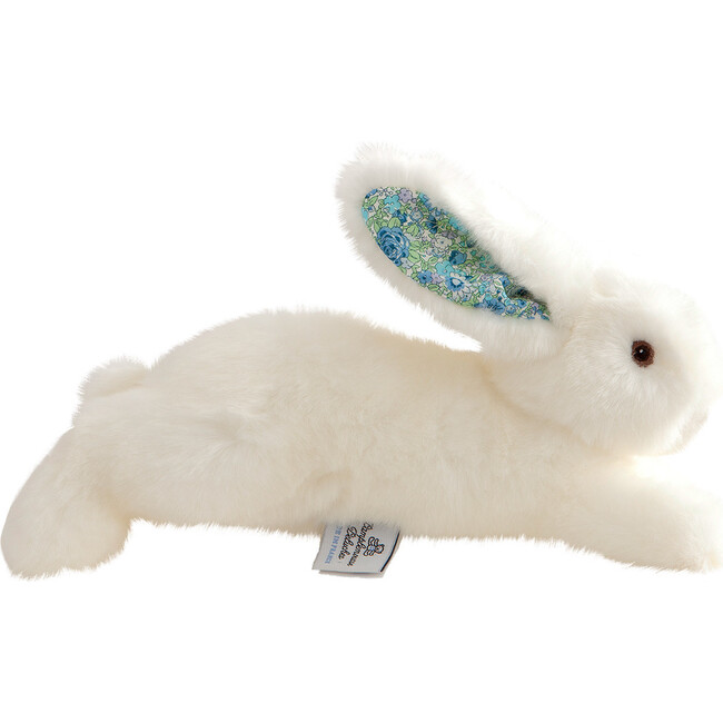 Martin The Small Rabbit, White With Liberty Blue