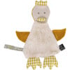 Jeanne The Chicken Lovie, Beige And Yellow - Plush - 1 - thumbnail