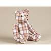 My Clipped Eyes Bear Prince Of Wales, Blue With Plaid - Plush - 2