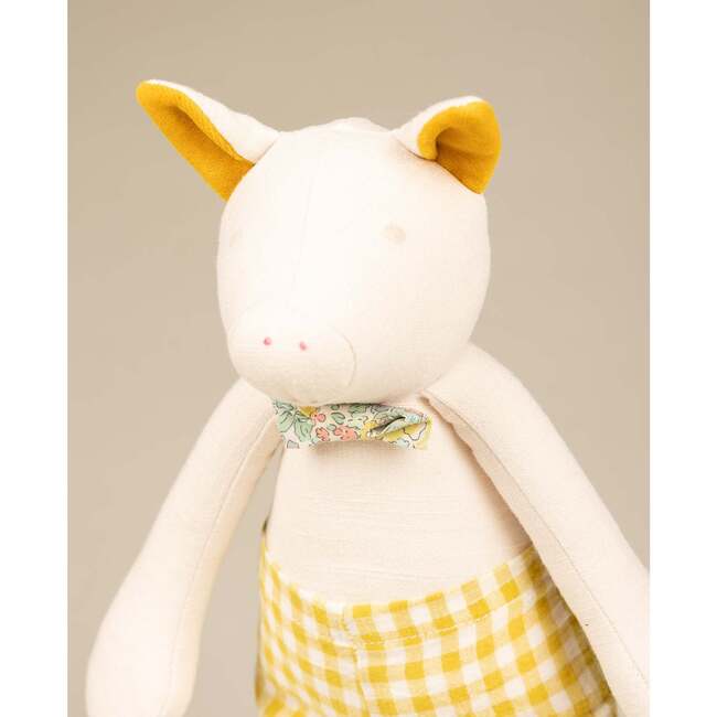 Leon the Pig, Beige And Yellow - Plush - 2